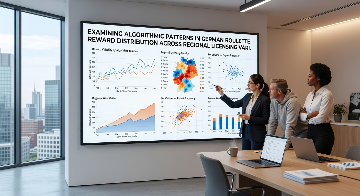 Vergleichende Grafik zu Belohnungsverteilungen in deutschen Roulette-Lizenzregionen mit algorithmischen Überlagerungen