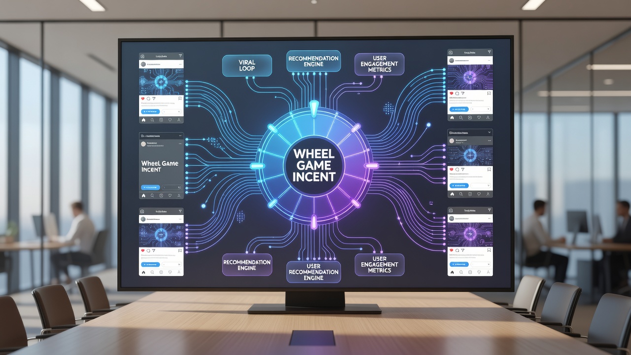 Analyse von Entdeckungsmustern für Wheel Games in sozialen Medien